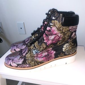 Shelly’s Floral Boots